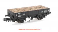 2F-060-014 Dapol Grampus Wagon number DB984292 in BR Black livery